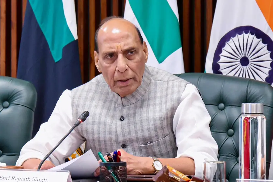 Defence Minister Rajnath Singh addressed the second phase of the National Security Summit in New Delhi.